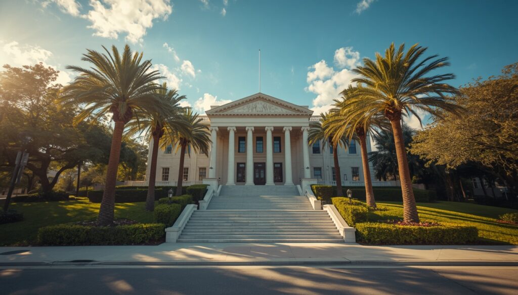 Court day in a Foreclosure
